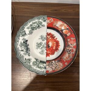 SELETTI HYBRID SOUP BOWL PLATE CECILIA 10”
